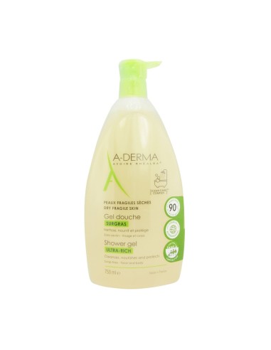 A-Derma Gel de Ducha Sobregraso 750ml