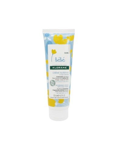 Klorane Bébé Crema Nutritiva con Cold Cream 125ml