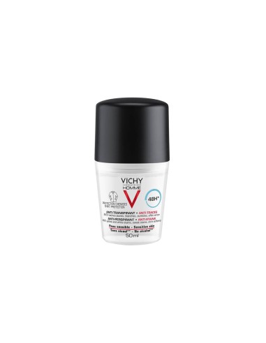 Vichy Homme Desodorante Antitranspirante Anti-Manchas 48h 50ml