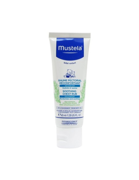 Mustela Bebe Soothing Cleansing Gel - Gel limpiador para cuerpo y cabello  de bebés con extracto de aguacate y uva