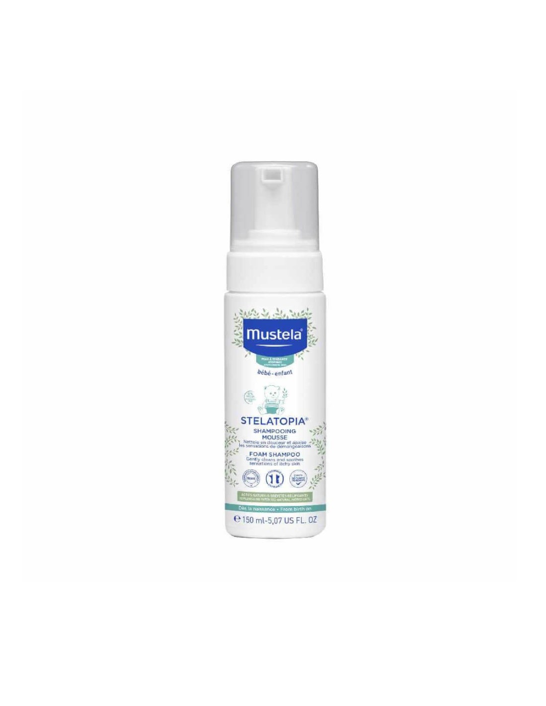 Mustela champú delicado para bebé 200 ml