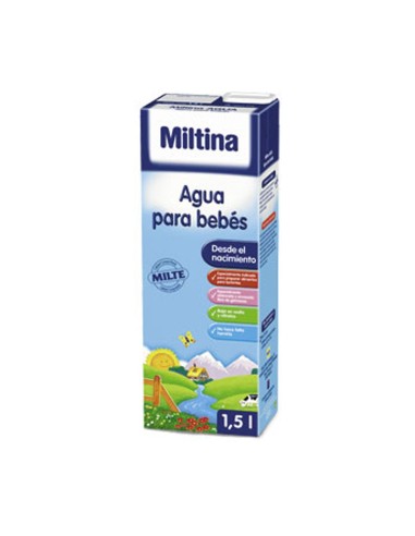 Miltina Agua para Bebés 1,5L