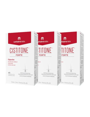 Cistitone Fuerte Pack Pelo y Uñas 3x60Caps