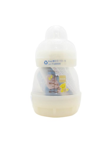 MAM Latex Chupete mini 4 unidades, 0-2 meses, incluye 2 cajas de transporte  para esterilizar, Chupete con Tetina de Látex : : Bebé