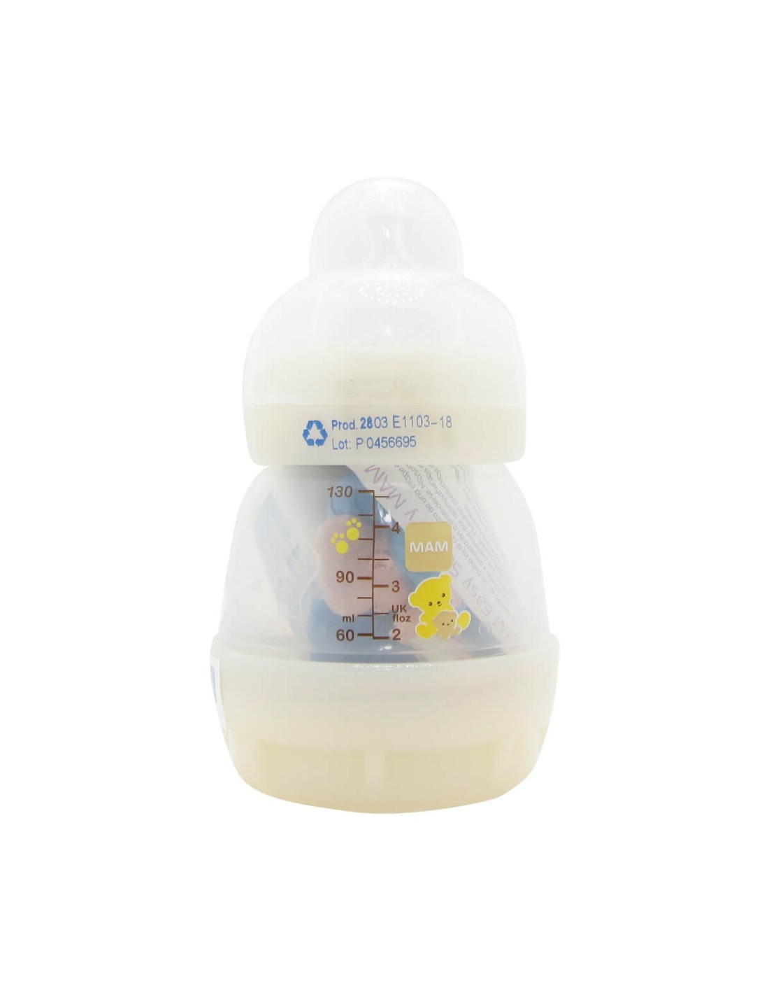 MAM Tetina 0 Meses 2 U. Transición fácil lactancia-biberón. Para bebés