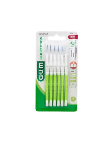 Cepillo dental bidireccional de encías 0.7 mm x6