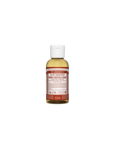 Dr. Bronners Jabón Líquido Biológico Eucalipto 60ml