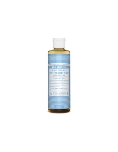 Dr. Bronners Jabón Líquido Biológico Suave - Bebé Sin Perfume 240ml