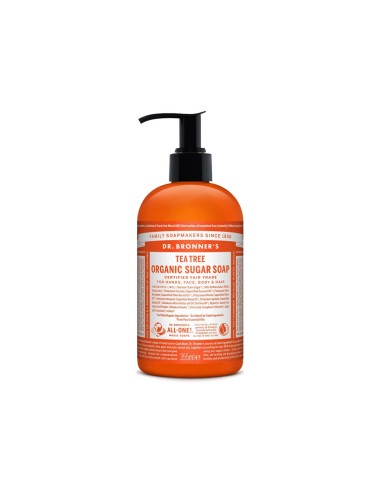 Dr. Bronners Shikakai Tea Tree Jabón Líquido 355ml