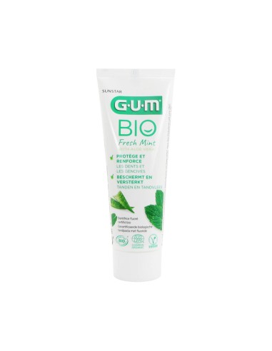 Goma bio dinfico con sabor flúor fresco menta