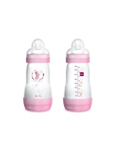 Mam Biberón Easy Start 130ml + Tetina Silicona 0+ Meses + Chupete Start 0-2