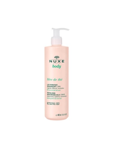 Cuerpo de Nuxe Rêve de Thé Hidratante lácteo Revitalizando 400ml