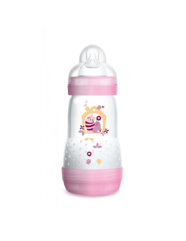 Mam Biberão Easy Start Anti-Colum Pink + 2m 260ml