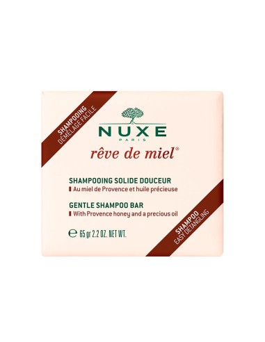 Nuxe Rêve de Miel Champú sólido suave 65gr