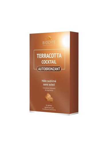 Biocyte Terracotta Autobronzant 30 cápsulas