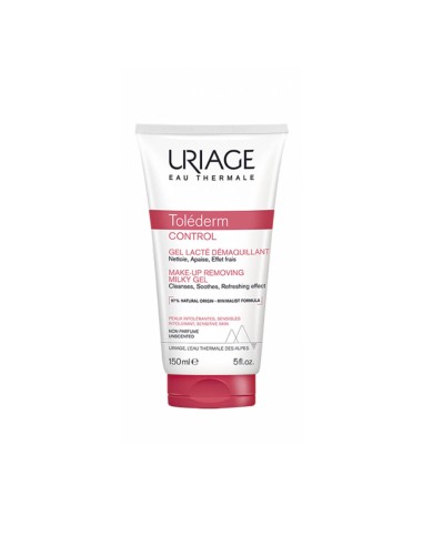 Uriage Toléderm Control Gel-Leche Desmaquillante 150ml