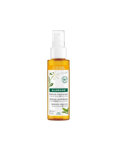 Klorane Aceite Capilar de Protección con Tamanu Bio y Monoï 100ml