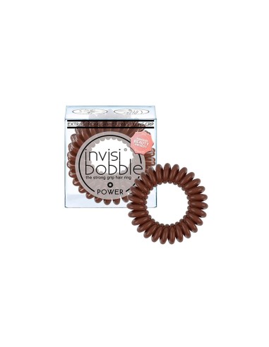 Invisibobble Power Elástico Capilar Pretzel Brown