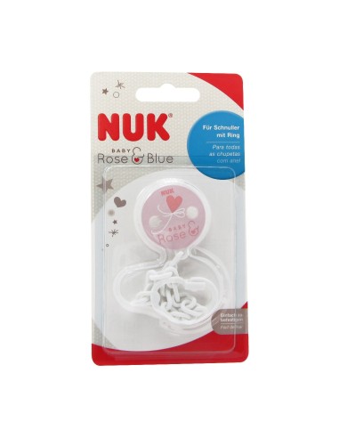 Nuk Baby Rose Corriente para Chupete