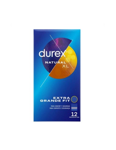 Preservativos Durex Natural XL X12