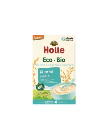 Holle Bio Papa de Copos de Avena 4M + 250g