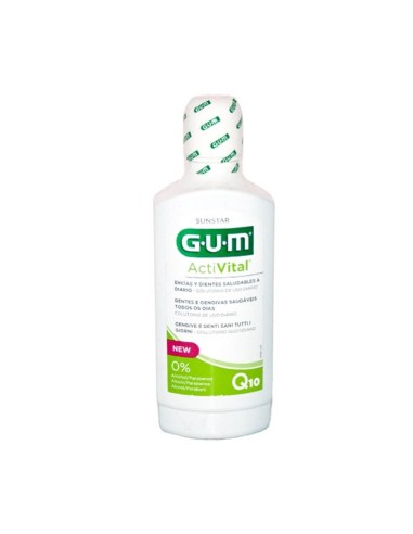 GUM Activital Enjuague bucal Uso frecuente 500ml