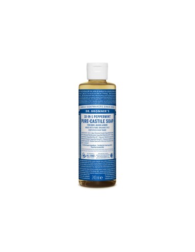 Dr. Bronners Jabón Líquido Biológico Peppermint 240ml