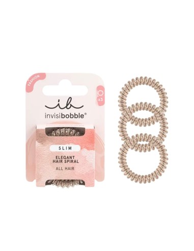 Invisibobble Slim Elástico Capilar Bronze Me Pretty