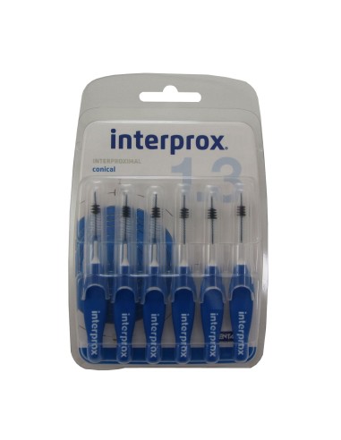 Interprox Cepillo Cónico Flexible 1,3 X6