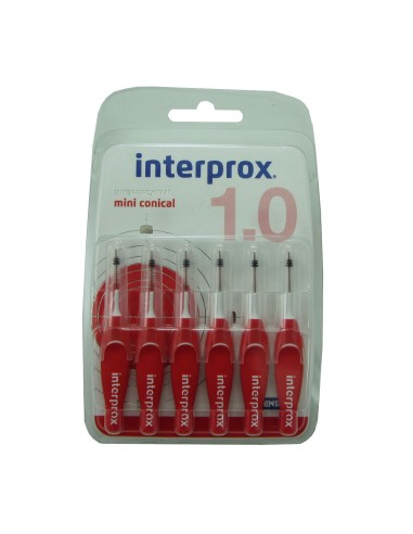 Interprox Cepillo Mini Cónico Flexible 1,0 X6