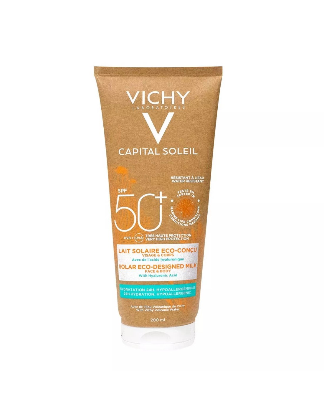 Vichy Capital Soleil Leche Solar Ecológica Spf50 200ml