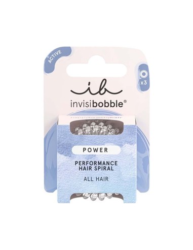 Invisibobble Power Elástico Capilar Crystal Clear