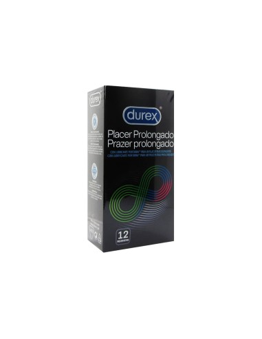 Durex Placer Prolongado Preservativos 12 Unidades