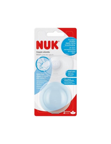 Nuk Protectores de Silicona para Pezones Talla S X2