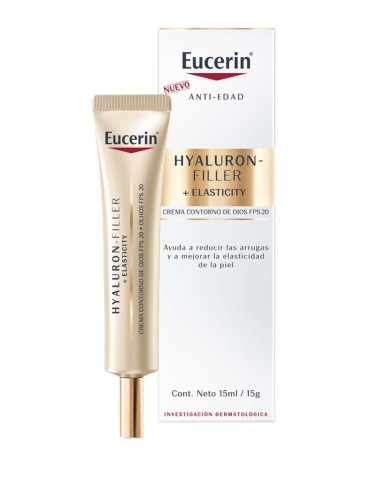 Eucerin Hyaluron-Filler Elasticidad Contorno de Ojos FPS20 15ml