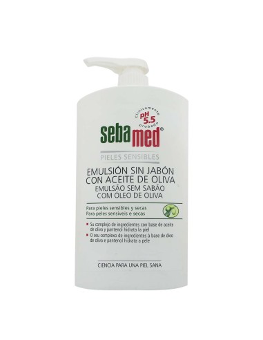 Sebamed Emulsión sin Jabón con Aceite de Oliva 1000ml