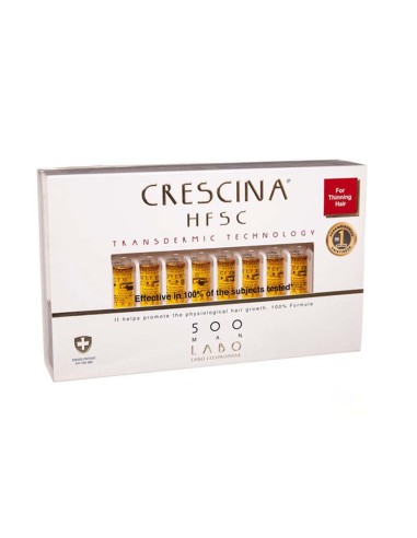 Crescina HFSC Transdermic Technology 500 Man 20x3,5ml