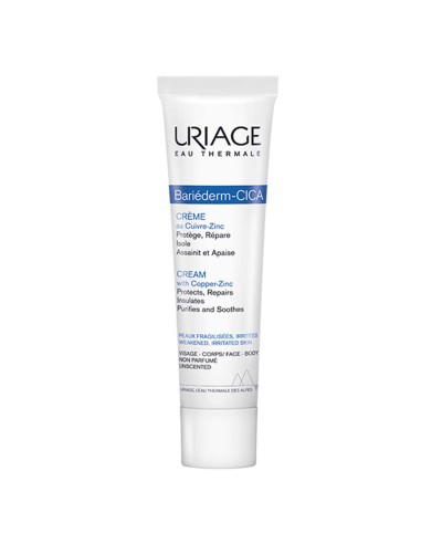 Uriage Bariéderm Cica-Crema Reparadora con Cu-Zn 100ml