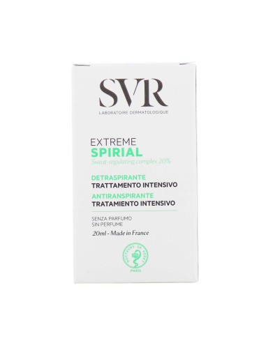 SVR Spririal Extreme Tratamiento Antipiración Intensivo Roll On 20ml