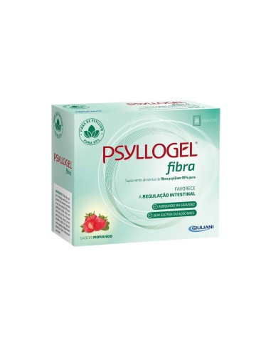 Psyllogel Fibra Sabor Fresa 20 Bolsitas