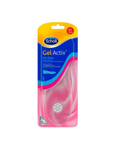 Scholl Gelactiv Plantilla Gel Zapatos Rasos X2