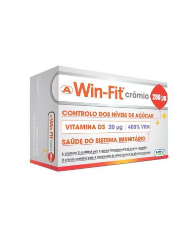 Cápsulas de cromo 30 de ajuste de Win-Fit