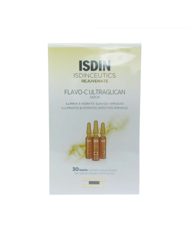 Isdinceutics Flavo-C Ultraglican 30 Ampollas x 2ml