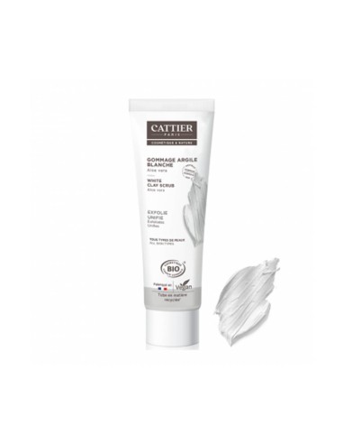 Exfoliante de arcilla blanca Cattier 100ml