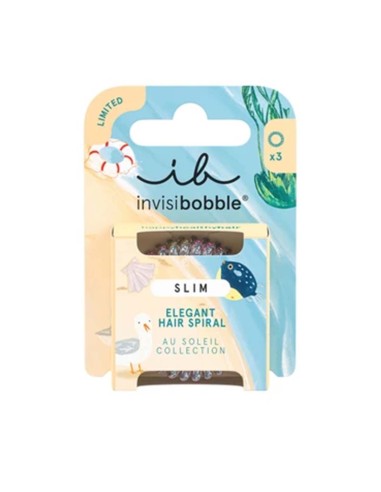 Invisibobble Slim Au Soleil Vibrant Vacation x3