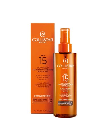 Colchón Aceite Seco Superbronceador Hidratante FPS15 200ml