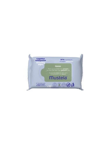 Mustela Toallitas Limpiadoras Bio 20 Unidades