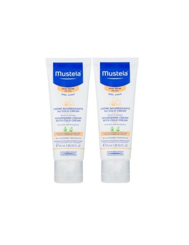 Dúo de cremas frías nutritivas Mustela 40ml