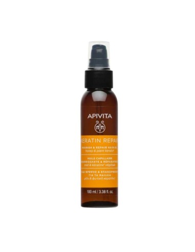 Apivita Keratin Repair Aceite Capilar 100ml