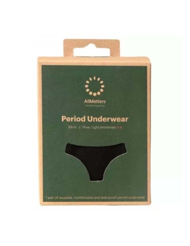 AllMatters Period Underwear Black M